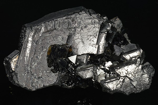 Galena, gem Sphalerite var Cleiophane