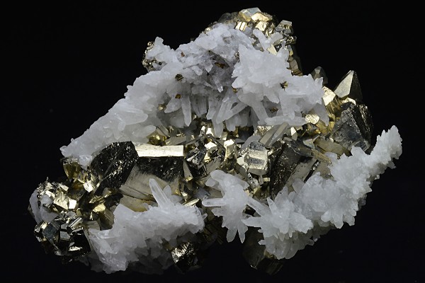 Pyrite, Quartz, Sphalerite