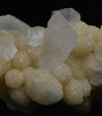 Two generations Calcite on Quartz