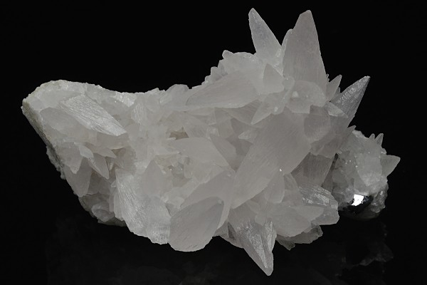 Scalenohedral Calcite, Galena