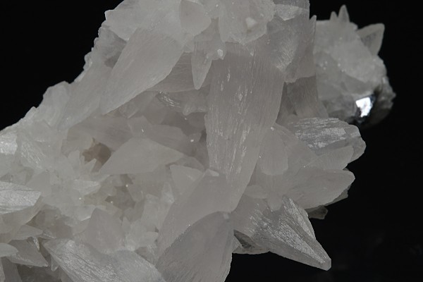 Scalenohedral Calcite, Galena