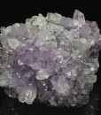 Quartz var.Amethyst, Pyrite