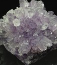 Quartz var.Amethyst, Pyrite