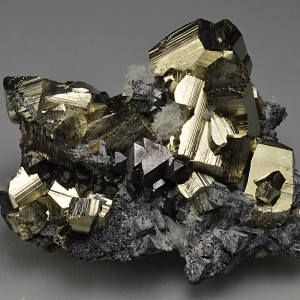 Pyrite, Sphalerite, Galena, Quartz