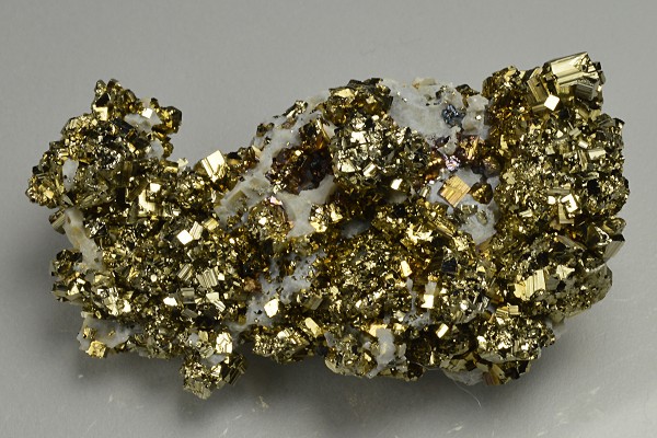 Pyrite, Calcite
