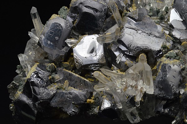 Galena, Quartz, Calcite