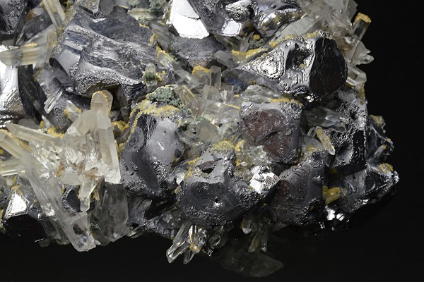 Galena, Quartz, Calcite