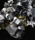 Truncated Galena, Chalcopyrite, Pyrite, Quartz
