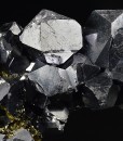 Truncated Galena, Chalcopyrite, Pyrite, Quartz