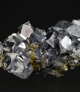 Truncated Galena, Chalcopyrite, Pyrite, Quartz