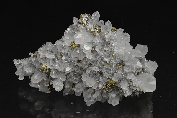 Quartz, Chalcopyrite, Pyrite
