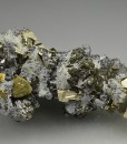 Pyrite, gem Sphalerite var.Cleiophane, Quartz, Galena, Chalcopyrite