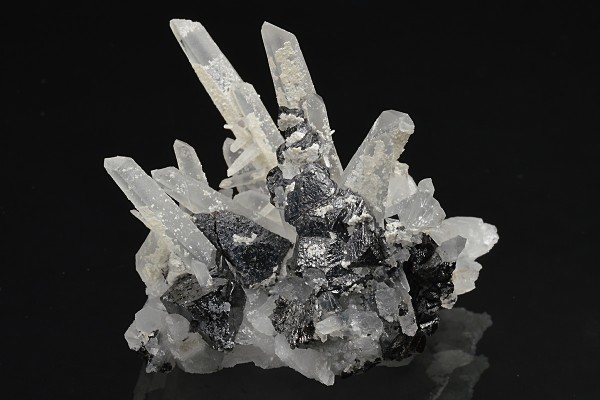 Quartz, Sphalerite