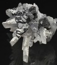 Quartz, Sphalerite