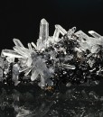 Quartz on Sphalerite