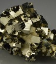 Pyrite on Calcite