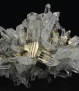 Pyrite on Quartz