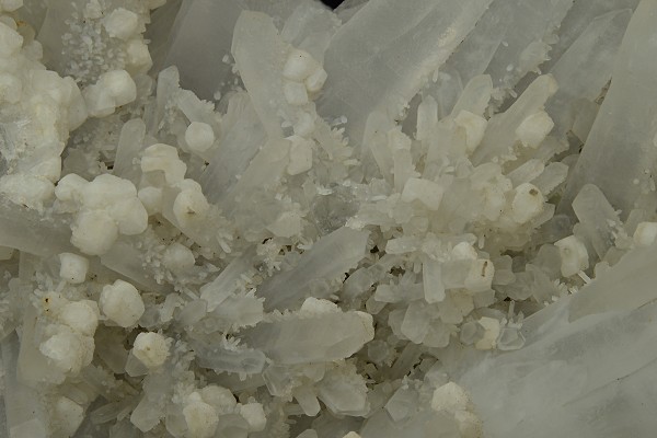 Calcite on Quartz