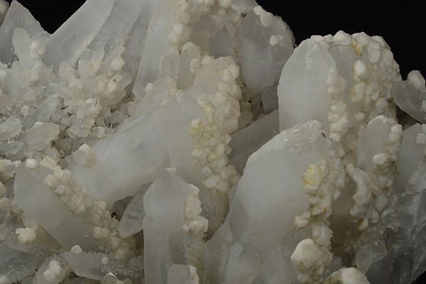 Calcite on Quartz