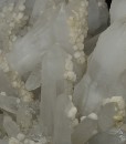 Calcite on Quartz
