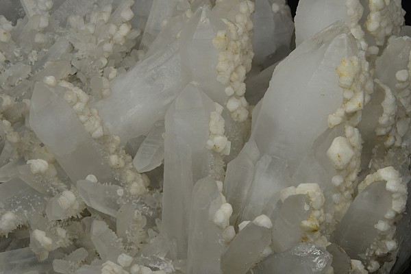 Calcite on Quartz