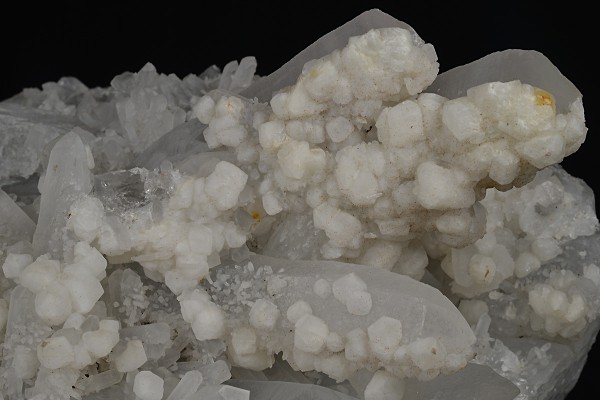 Calcite on Quartz