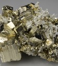 Pyrite, Quartz