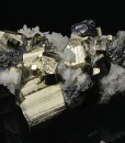 Pyrite, Galena, Quartz