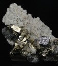 Pyrite, Galena, Quartz