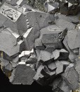 Galena, gem Sphalerite var.Cleiophane, Chalcopyrite