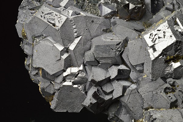 Galena, gem Sphalerite var.Cleiophane, Chalcopyrite