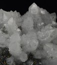 Quartz, Sphalerite, Chalcopyrite