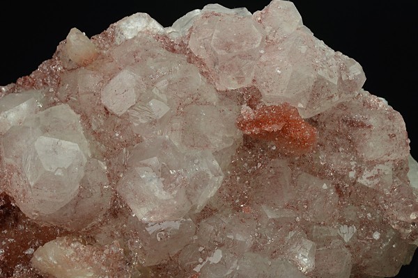 Pink Apophyllite, Chalcedony, Stilbite