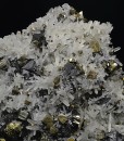 Quartz, Sphalerite, Chalcopyrite, Pyrite