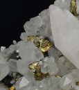 Quartz, Calcite, Chalcopyrite