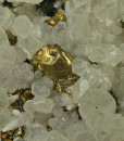 Quartz, Calcite, Chalcopyrite