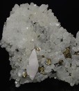Quartz, Calcite, Chalcopyrite