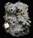 Quartz, Pyrite, Sphalerite, Calcite