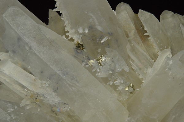Two generations Quartz with Pyrite inclusions