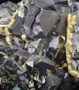 Spinel law twin Galena, Calcite