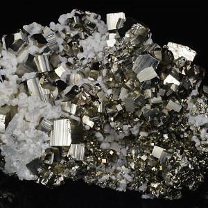 Pyrite, Quartz, Calcite