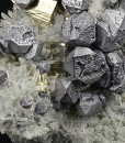 Truncated Galena, Quartz, Pyrite
