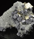 Truncated Galena, Quartz, Pyrite
