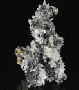 Thin Galena plates, Sphalerite, Quartz, Chalcopyrite