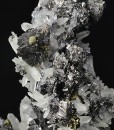 Thin Galena plates, Sphalerite, Quartz, Chalcopyrite