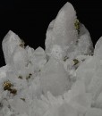 Quartz with growth phantoms, Chalcopyrite