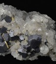 Twinned Galena, Calcite