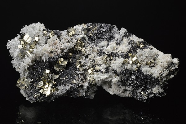 Pyrite, Quartz, Sphalerite