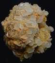 Pyrite, two generations Calcite