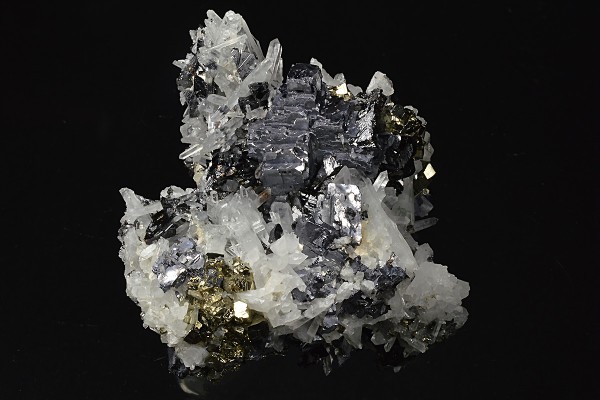 Galena, Quartz, Pyrite, Sphalerite